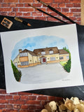 Custom Illustration Home & Building