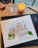 Custom Illustration Home & Building