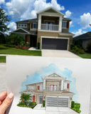 Custom Illustration Home & Building